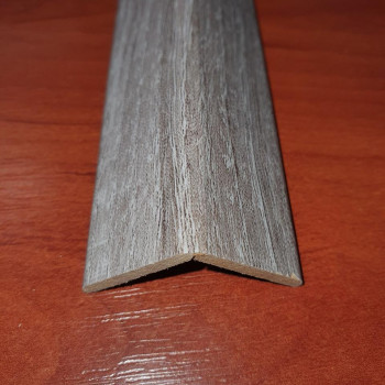 Універсальний декоративний Куточок МДФ Дуб Шамоні Сірий mini