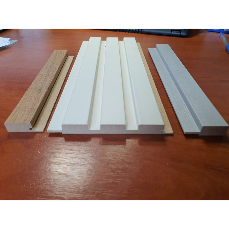 Фінішна планка МДФ ( Дуб, антрацит, венге, дуб сонома, пекан, титан гофті, білий, чорний)