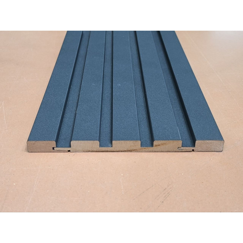 Фінішна планка МДФ ( Дуб, антрацит, венге, дуб сонома, пекан, титан гофті, білий, чорний)