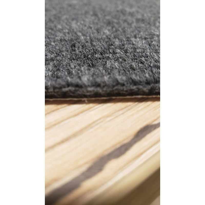 Самоклеюча плитка під ковролін 30х30 темно-сіра