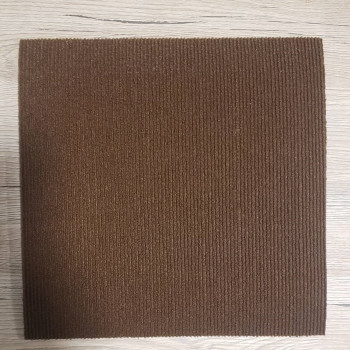 Самоклеюча плитка під ковролін 30х30 коричневий