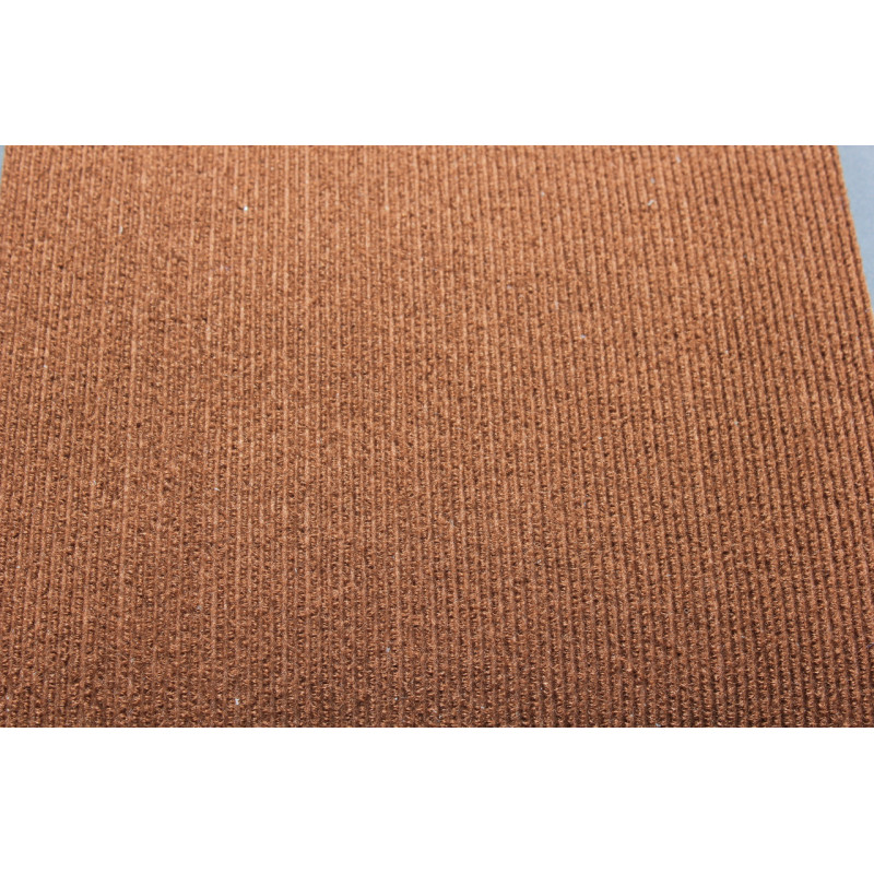 Самоклеюча плитка під ковролін 60х60 коричневий