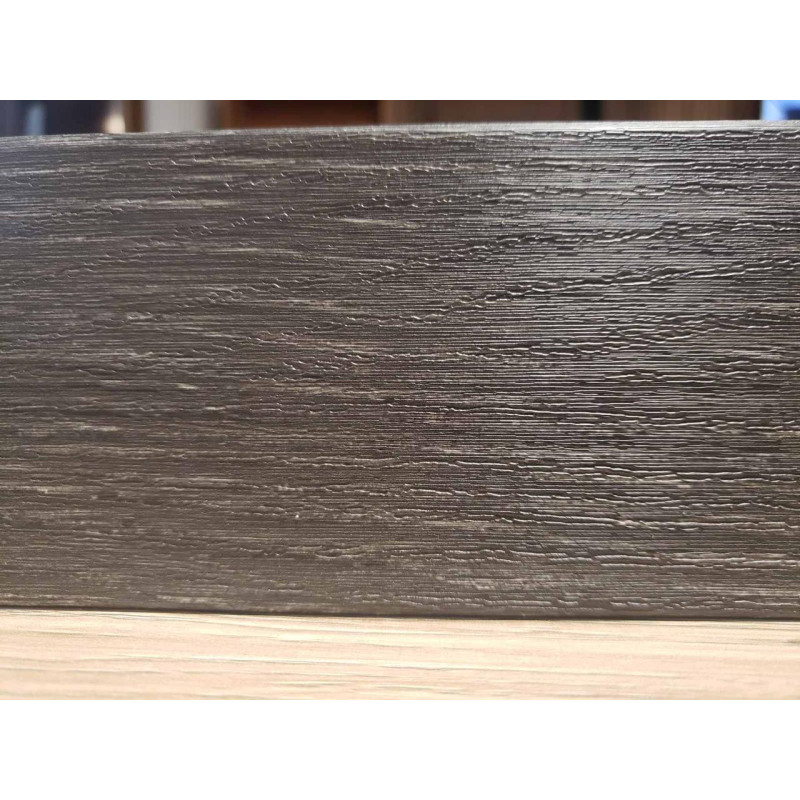 Плінтус Супер профіль ПП1280 Дуб шато 2800х79х12.5 мм Широкий плінтус для підлоги Плінтус мдф 79 мм