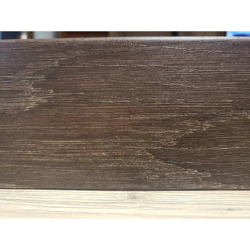 Плінтус Супер профіль ПП1280 Дуб портовий 2800х79х12.5 мм Високі плінтуси на підлогу МДФ плінтус підлоговий