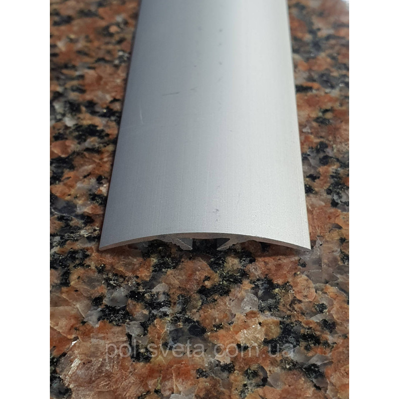 Алюмінієвий поріг 40мм приховане кріпленняАП-013 довжина 2700 мм