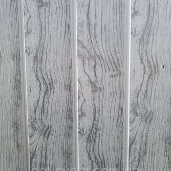 Панель пластикова Decomax Дуб вибілений 6000х100х7 мм Декоративний пластик для стін Листові пластикові панелі