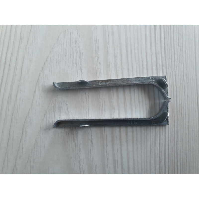 Закінченя на алюмінієвий плінтус 60 мм, пара ( білий )