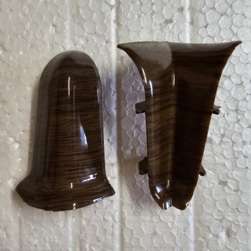 Кут внутрішній до Плінтусу ПВХ Дуб Віденський 156