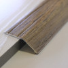 Алюмінієвий підлоговий поріг для перепаду в 12 мм, ширина 40 мм , Дуб Капучино ( АП-008)