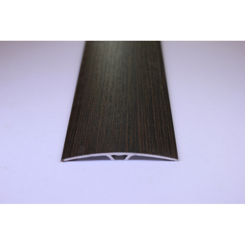 Алюмінієвий підлоговий поріг шириною 60 мм Венге 2700мм