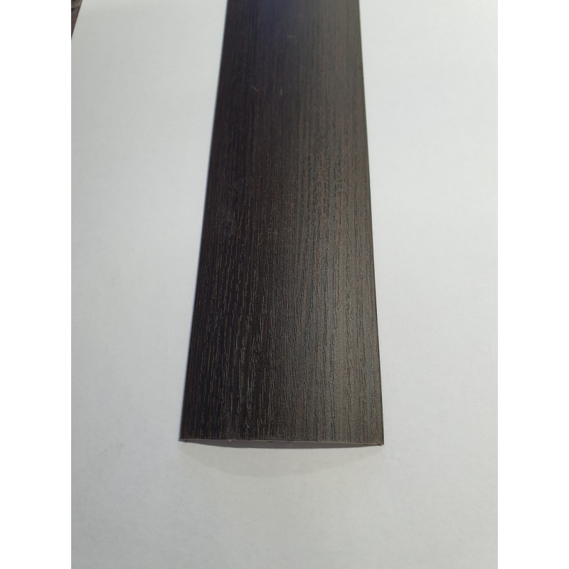 Алюмінієвий підлоговий поріг шириною 60 мм Венге 2700мм