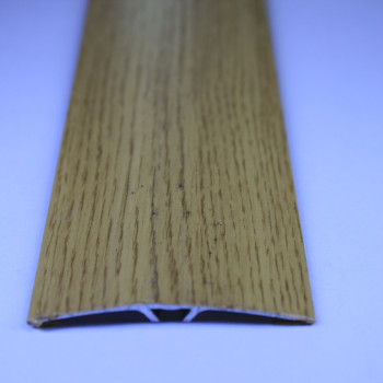 Напівкруглий підлоговий поріг шириною 60 мм, Дуб (АП-014)