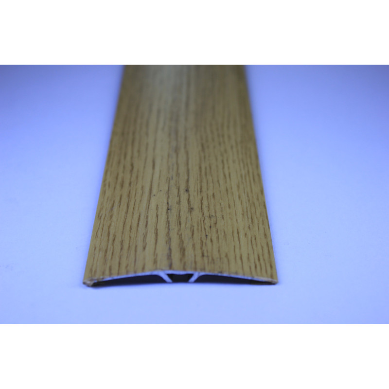 Напівкруглий підлоговий поріг шириною 60 мм, Дуб (АП-014)