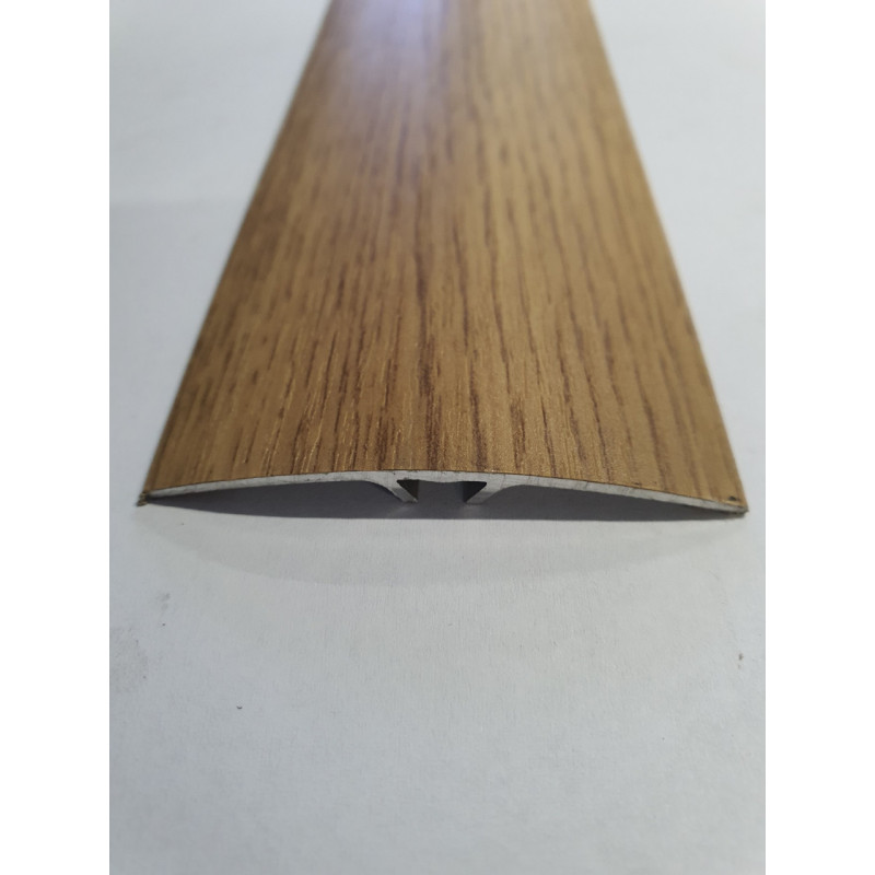 Напівкруглий підлоговий поріг шириною 60 мм, Дуб (АП-014)