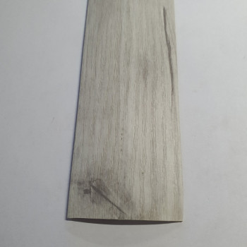 Напівкруглий підлоговий поріг шириною 60 мм, Ясінь Сірий (АП-014)