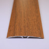 Напівкруглий підлоговий поріг шириною 60мм Горіх лісовий (АП-14)