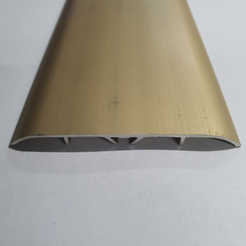 Алюмінієвий поріг ширина 80мм приховане кріплення Золото АП-017