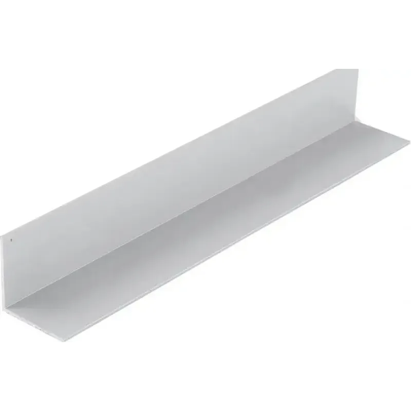 Кутовий алюмінієвий поріжок зовнішний 20*20мм довжина 2,70м Дуб Сірий