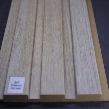 Стінові панелі МДФ Суперпрофіль 12117 Дуб Шамоні Світлий