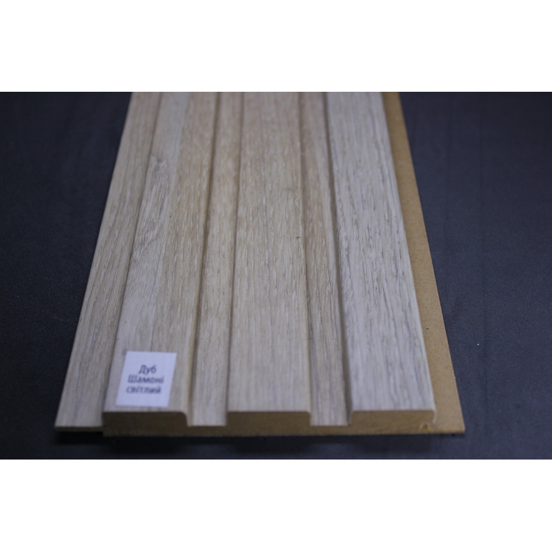 Стінові панелі МДФ Суперпрофіль 12117 Дуб Шамоні Світлий