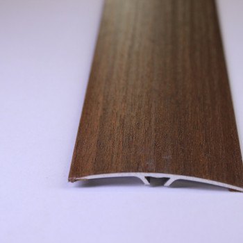 Алюмінієвий підлоговий поріг з прихованим кріпленням, Каштан шириною 60 мм (АП-014)