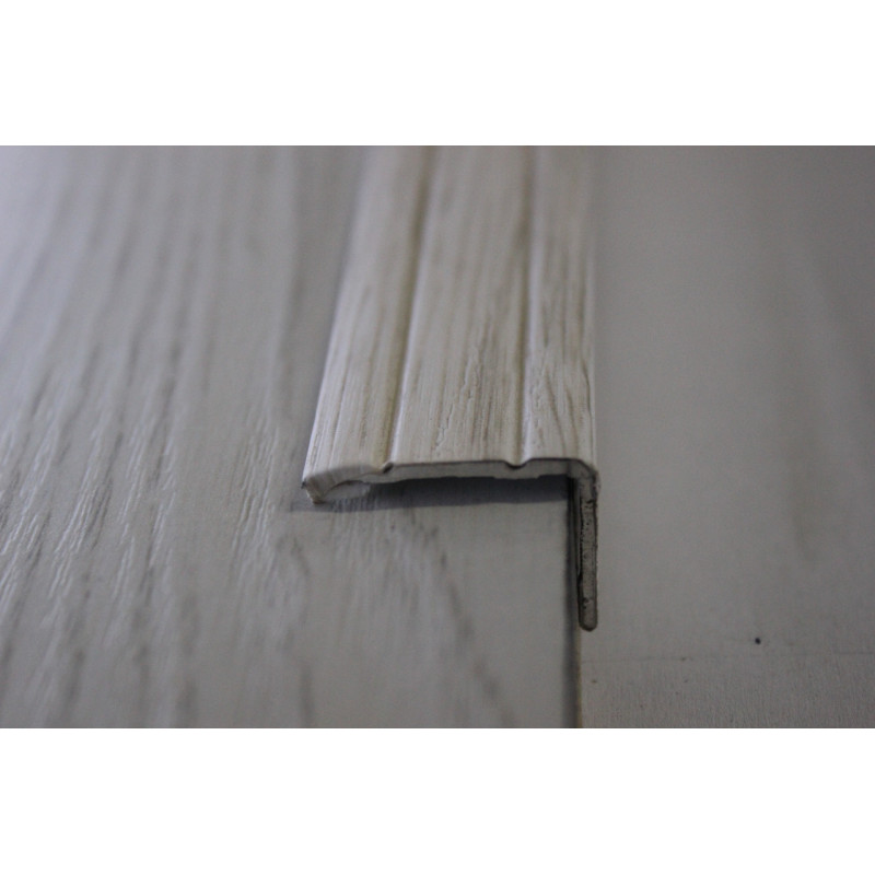 Поріг Алюмінієвий 23,5х19 L-подібний довжина 2,7м, Дуб Глазго (УЛ-121)