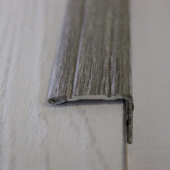 Поріг Алюмінієвий 23,5х19 L-подібний довжина 2,7м, Дуб Попелястий (УЛ-121)