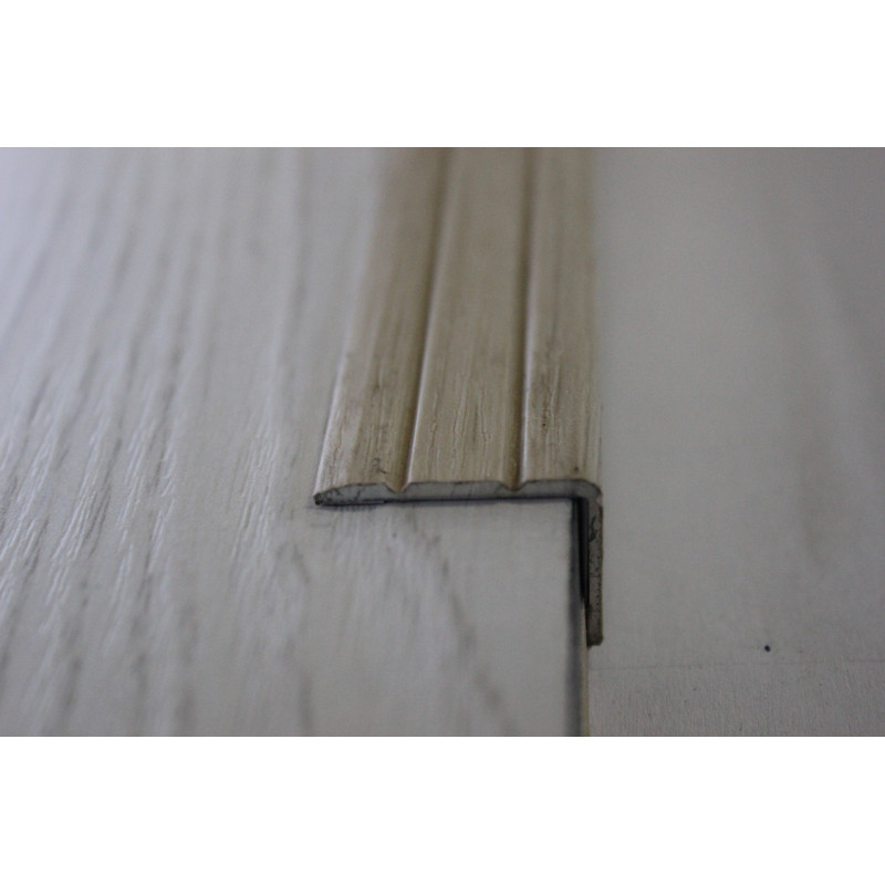 Поріг Алюмінієвий 23,5х19 L-подібний довжина 2,7м, Ясень Світлий (УЛ-121)