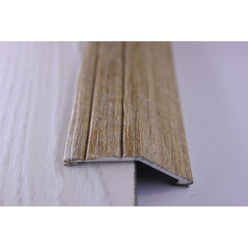 Алюмінієвий підлоговий поріг для перепаду в 12 мм, ширина 40 мм , Сіквоя ( АП-008)