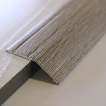 Алюмінієвий підлоговий поріг для перепаду в 12 мм, ширина 40 мм ,Дуб Попелястий ( АП-008)