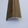 Алюмінієвий підлоговий поріг для перепаду в 12 мм, ширина 40 мм ,Горіх ( АП-008)