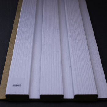 Стінові панелі МДФ Супер Профіль 12117 Бланко