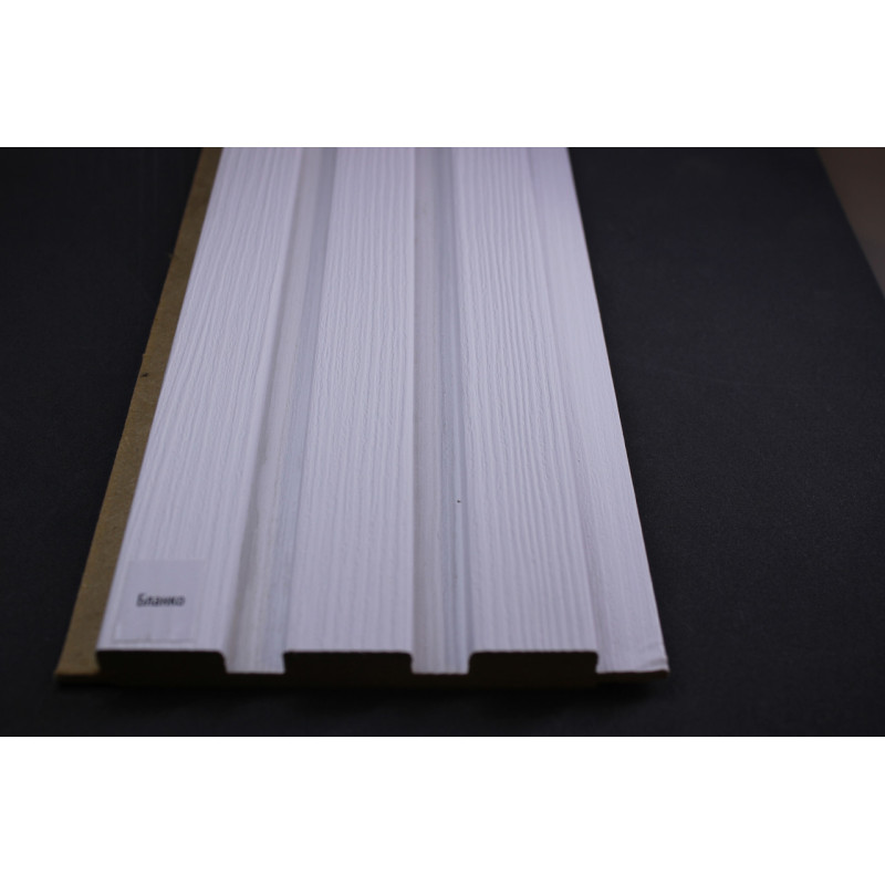 Стінові панелі МДФ Супер Профіль 12117 Бланко