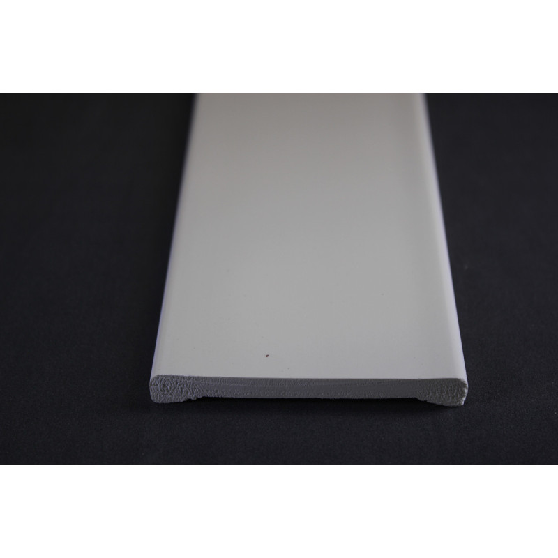 Лиштва ПВХ Білий 2200*70 мм