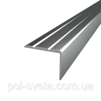 Кутовий алюмінійовий поріг 24*19мм 1800мм