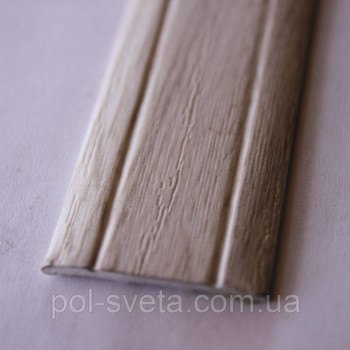 Поріг Алюмінієвий 28мм х 2мм відкритий монтаж, Дуб Глазго (АП005)