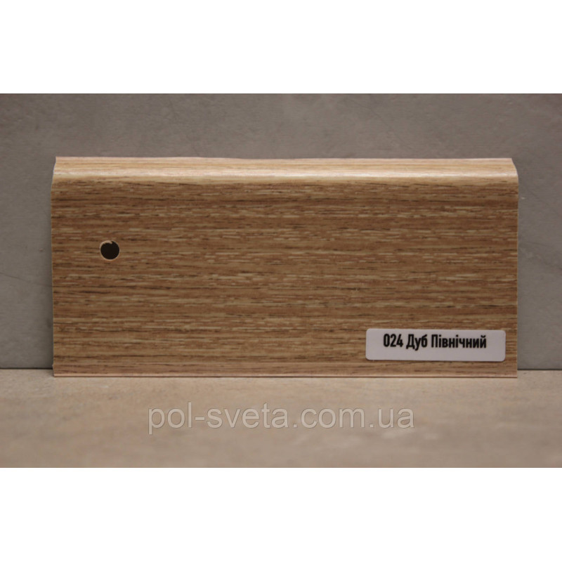 Плінтус ПВХ ТерПол 22х70х2200 мм, Дуб Північний 024