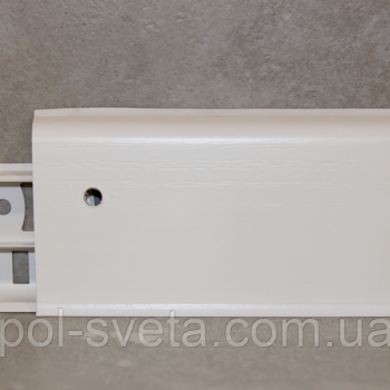 Плінтус ПВХ ТерПол 22х70х2200 мм, Дуб Сніжний 019