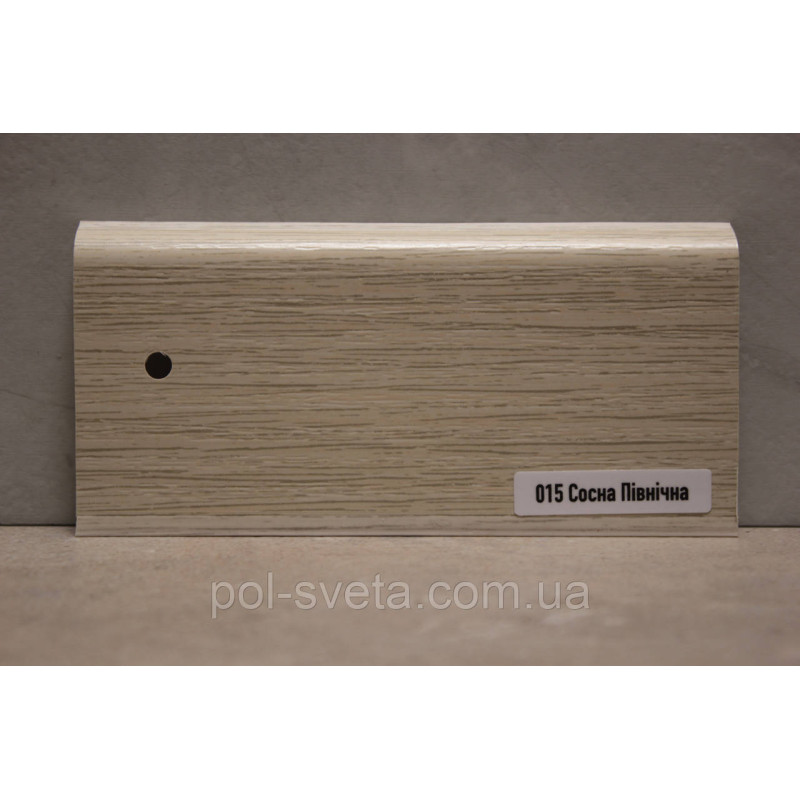 Плінтус ПВХ ТерПол 22х70х2200 мм, Сосна Північна 015