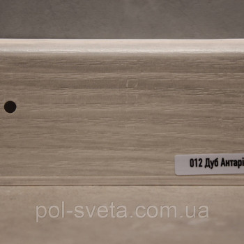 Плінтус ПВХ ТерПол 22х70х2200 мм, Дуб Антаріо 012