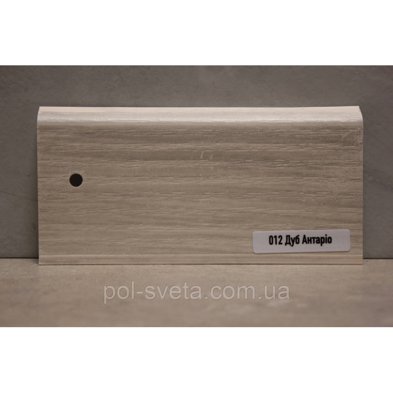 Плінтус ПВХ ТерПол 22х70х2200 мм, Дуб Антаріо 012
