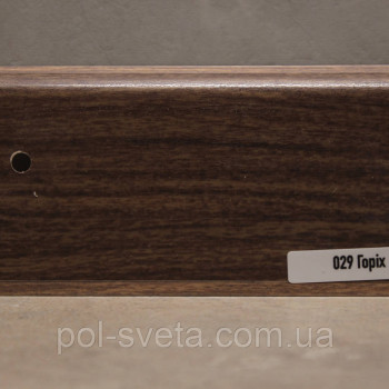 Плінтус ПВХ ТерПол 22х70х2200 мм, Горіх 029