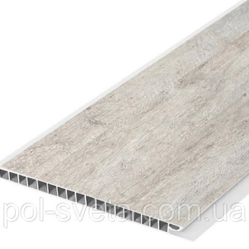 Панель пластикова Decomax Вінтажний дуб 2700х250х6 мм Пластикові панелі для стін під дерево