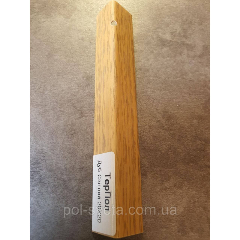 Декоративний куточок Дуб Світлий 15х15 ТерПол 15