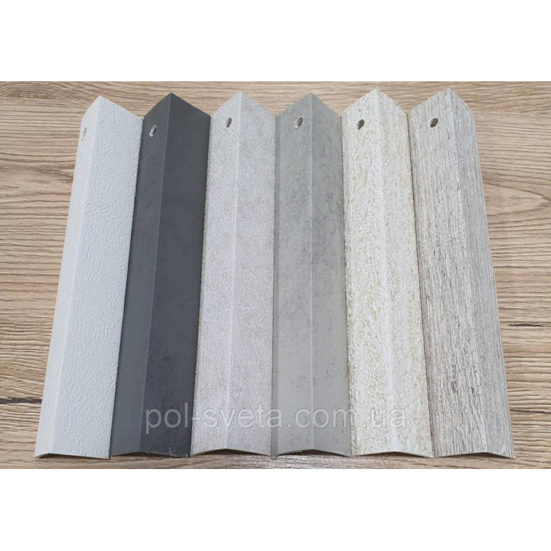 Кут ламінований 25х25х3000 мм, Інтонако Біла